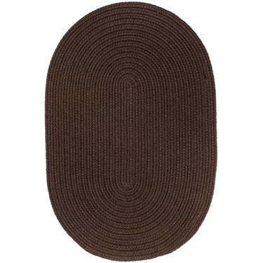 WearEver Area Rug - Oval - S011 Brown